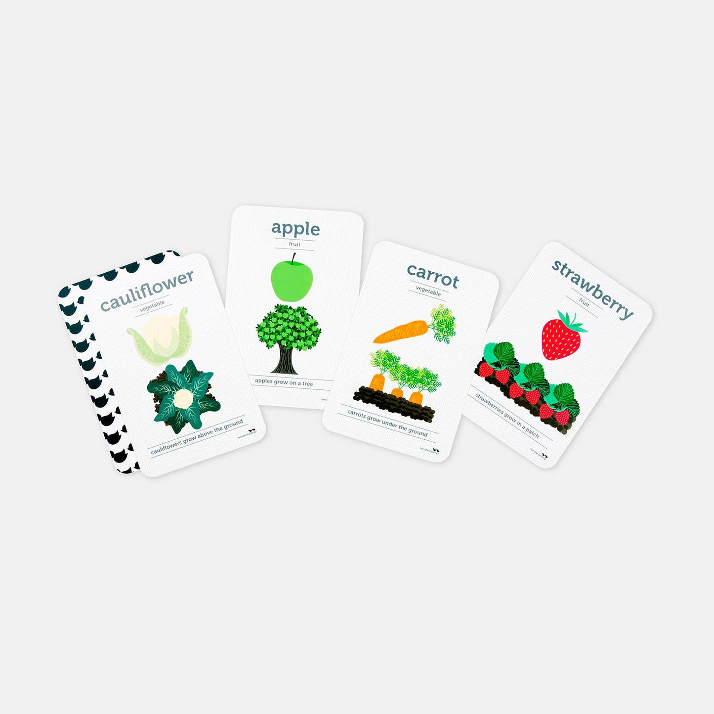 Fruit and Vegetables Flash Cards