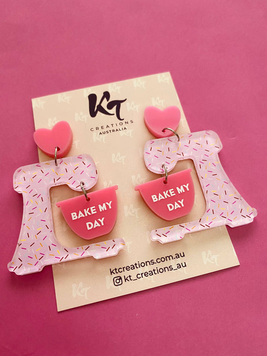 KT Creations Australia - Earrings - Bake My Day