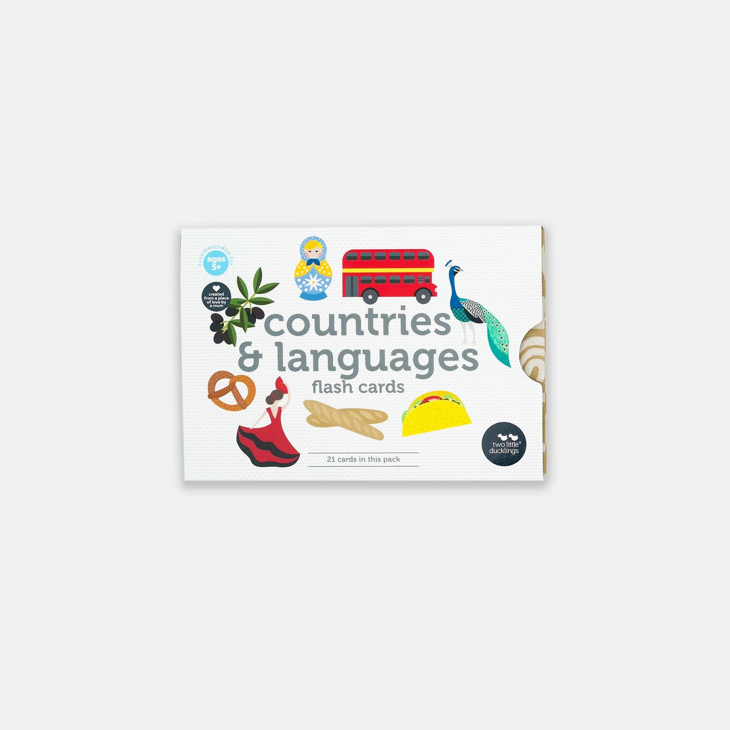 Country and Language Flash Cards