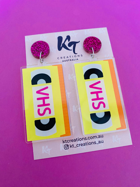 KT Creations Australia - Earrings - VHS