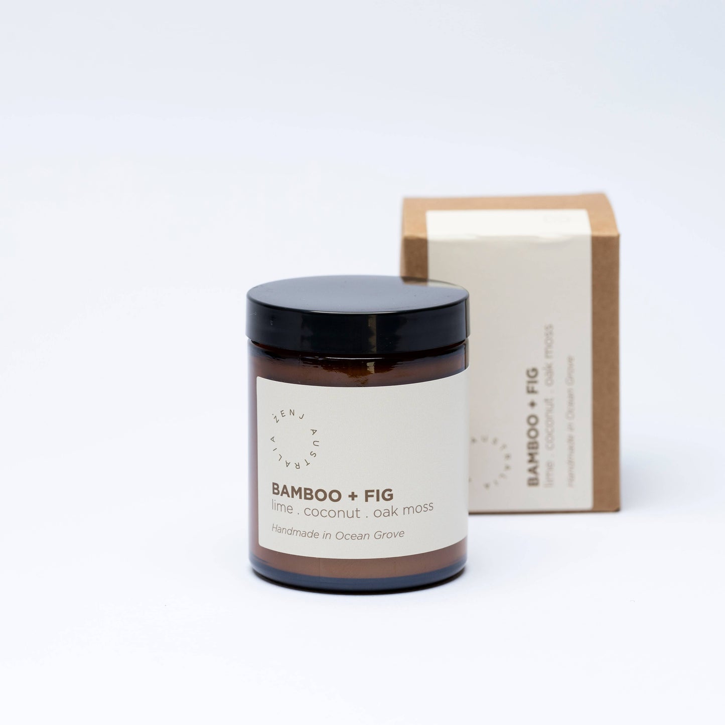 Zenj Australia - Candle - Bamboo + Fig