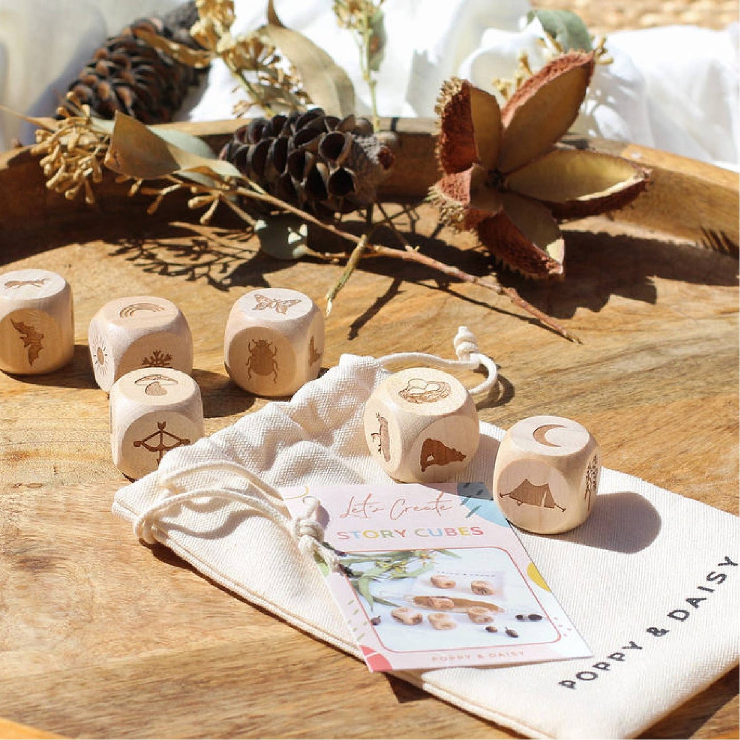 Poppy & Daisy Designs - Nature Story Cubes Mini Kit