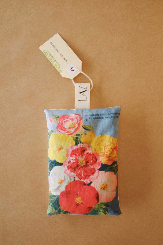 Lazybones - Lavender Scented Sachet - Begonia