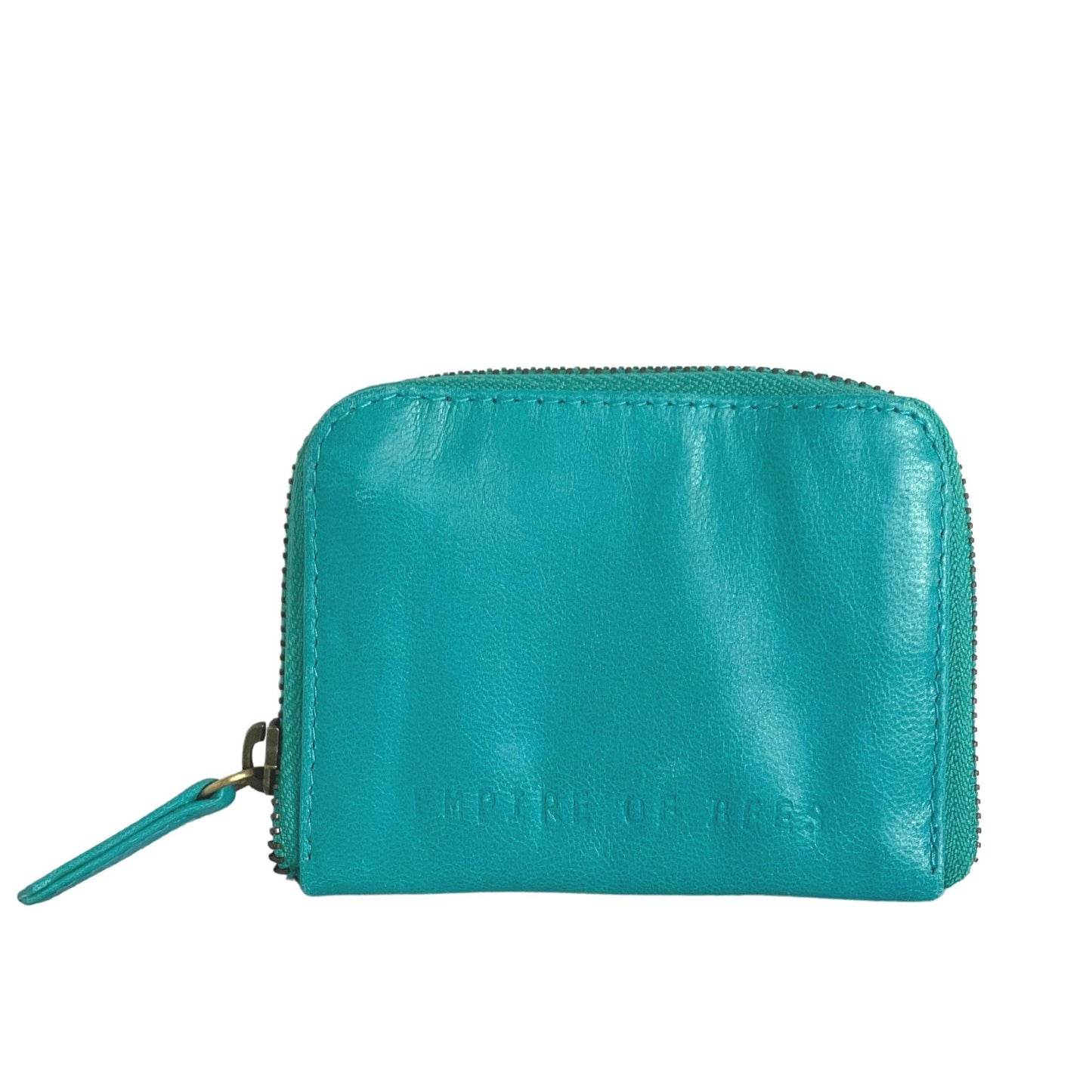 Empire of Bees - Claire Leather Card Wallet - Teal